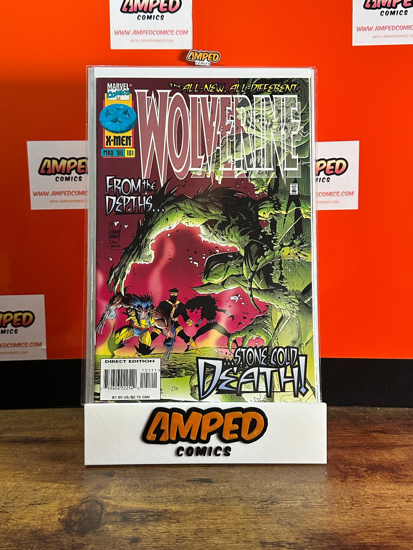 Wolverine 101 Marvel Comics May 1996 X-Men From the Depths