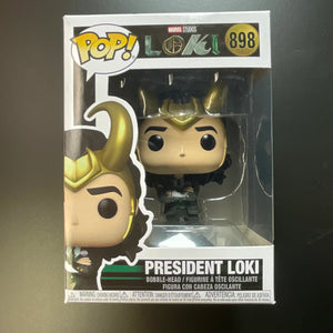 Funko Pop Marvel Studios Loki President Loki 898 Bobblehead