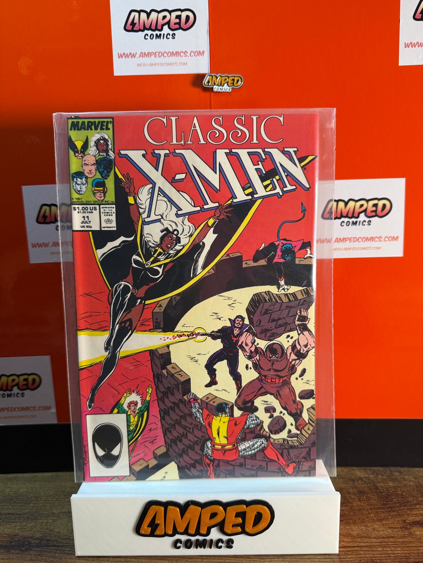 Classic X-Men 11 Marvel Comics July 1987