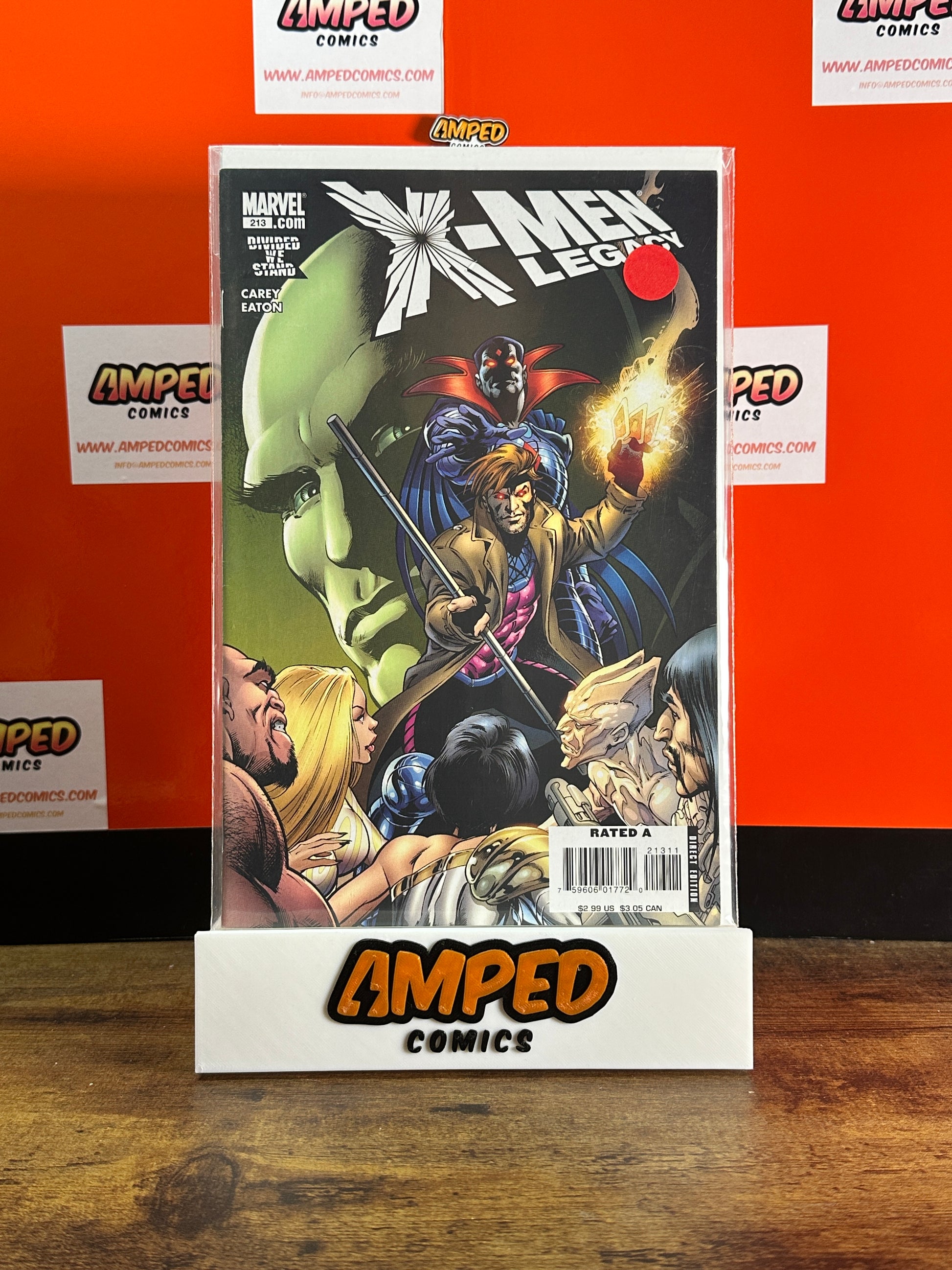 X-Men Legacy 213 Marvel Comics 2008 Carey Eaton