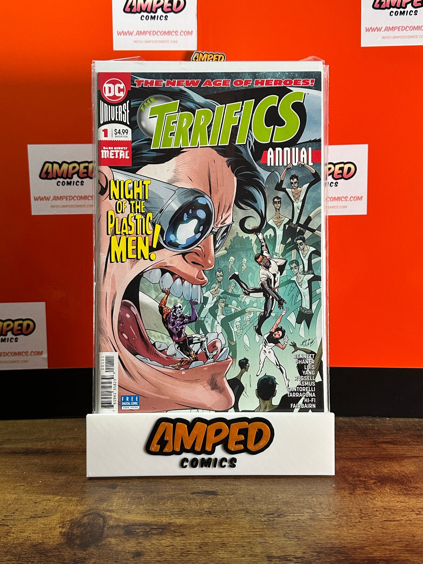 The Terrifics Annual 1 DC Comics 2018 Night of the Plastic Men