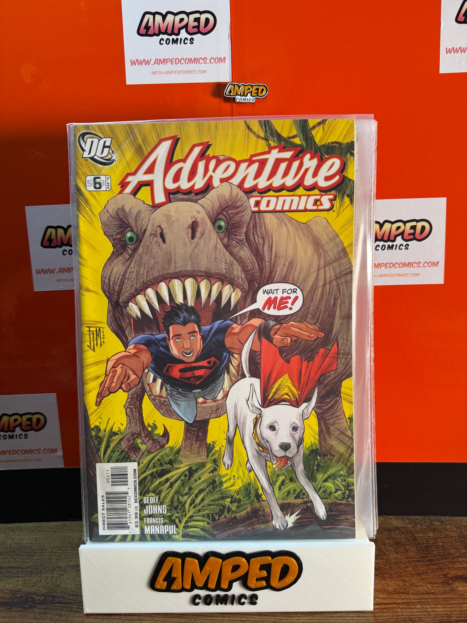 Adventure Comics 6 DC Comics 2010 Geoff Johns Francis Manapul