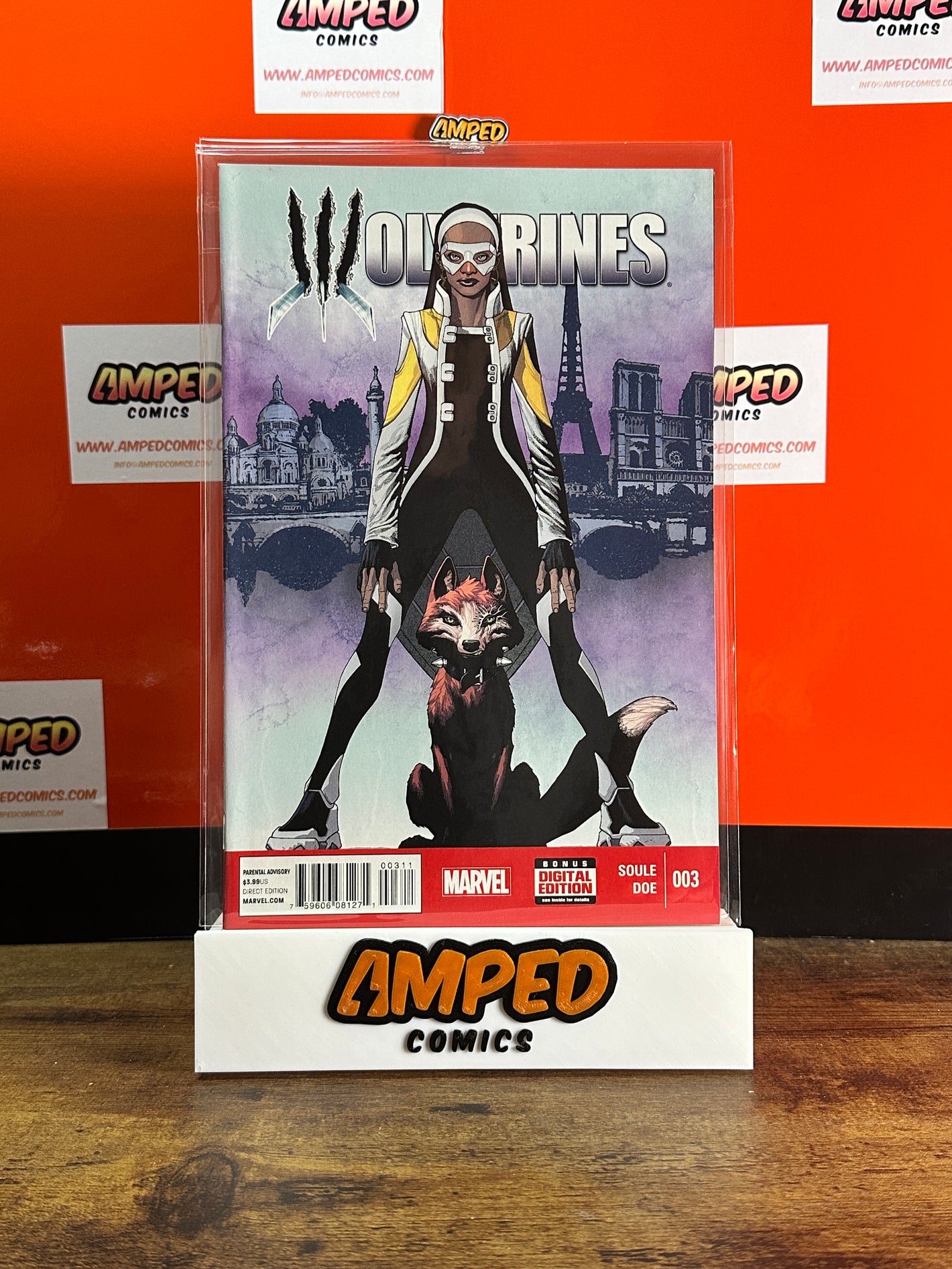 Wolverines 3 Marvel Comics 2015 Soule Doe Cover