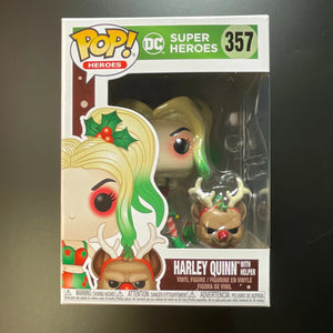 Funko Pop DC Super Heroes Harley Quinn with Helper 357