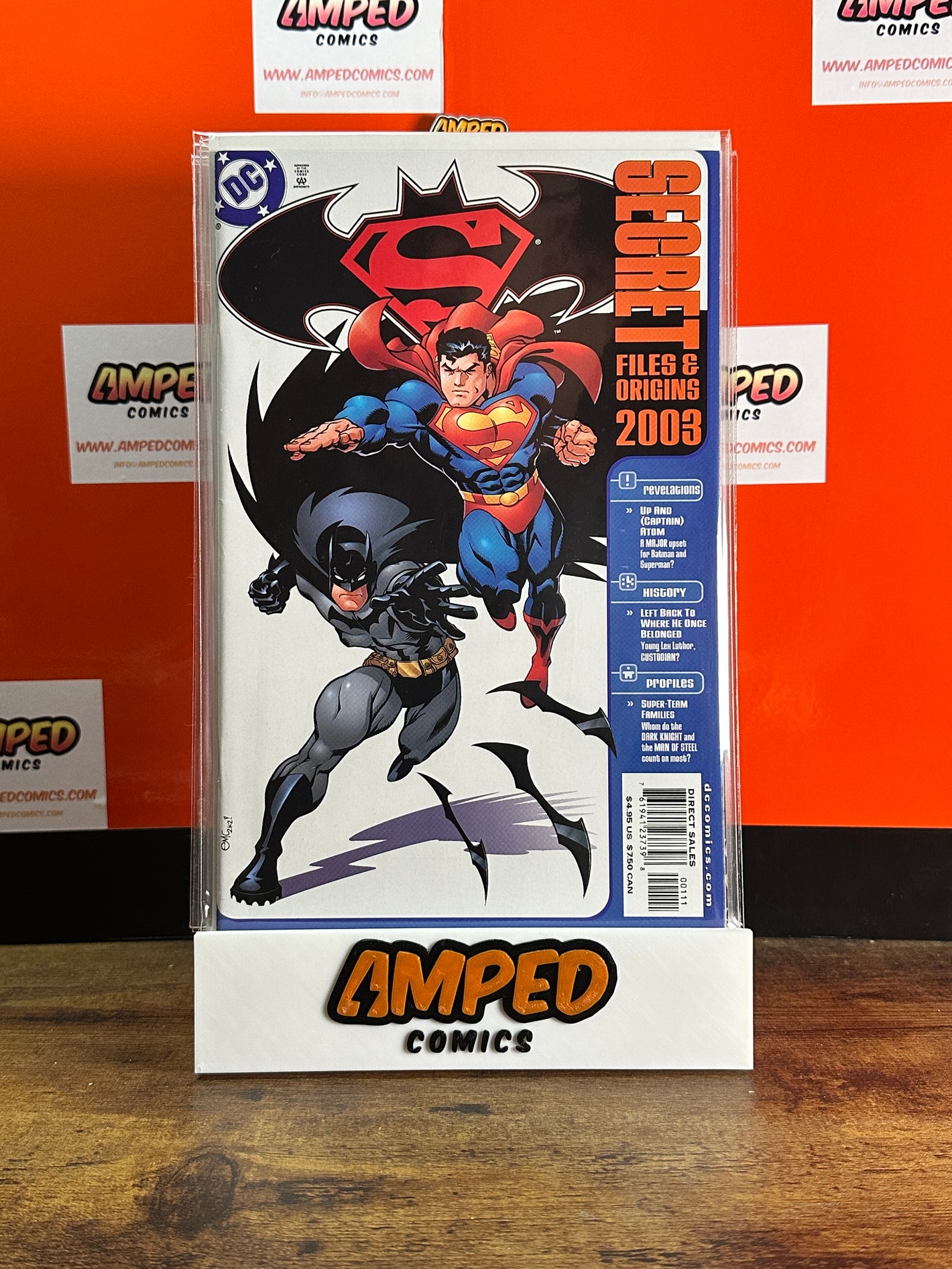 Superman/Batman Secret Files Origins 2003 DC Comics