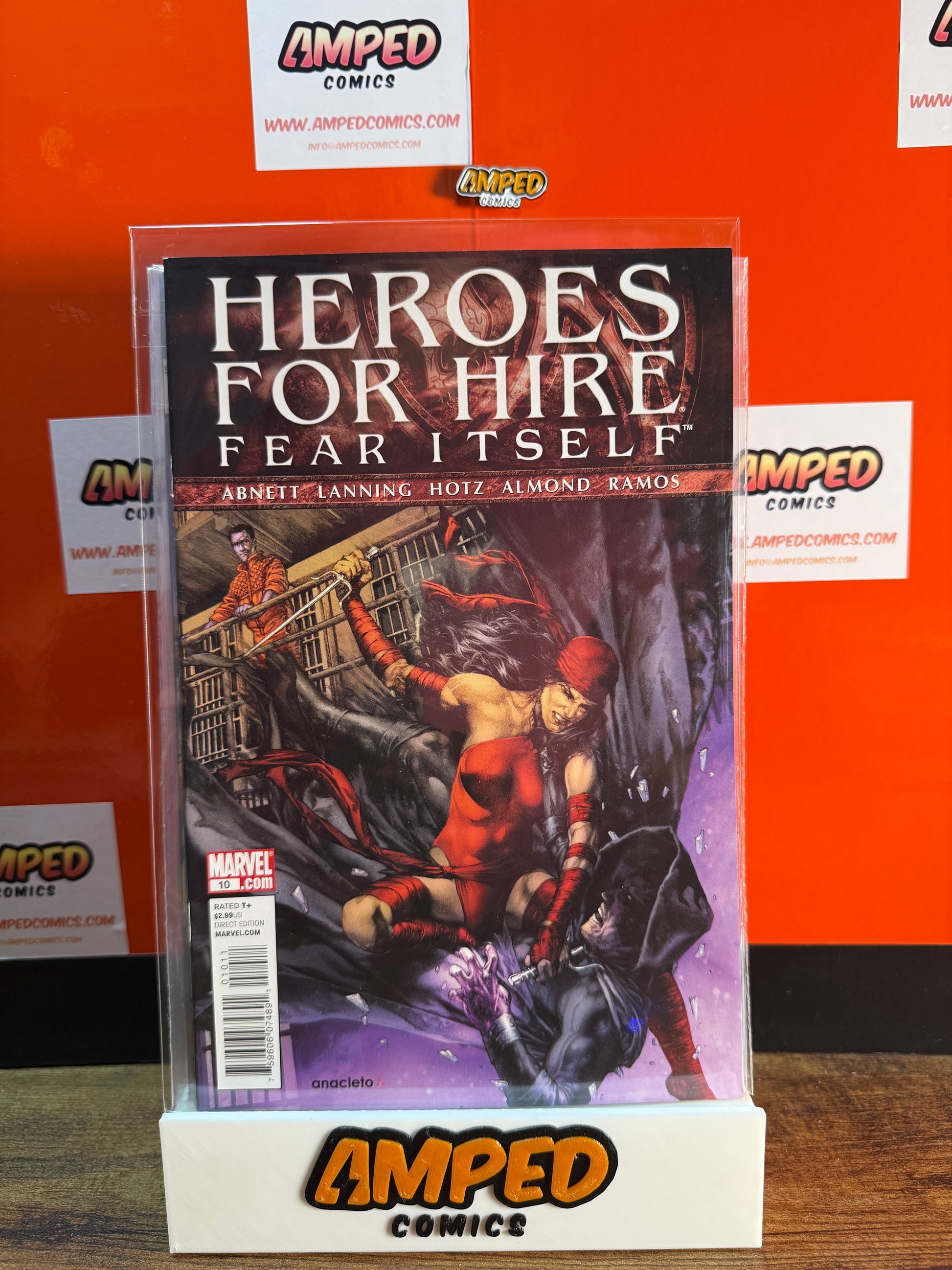 Heroes for Hire 10 Fear Itself Marvel Comics