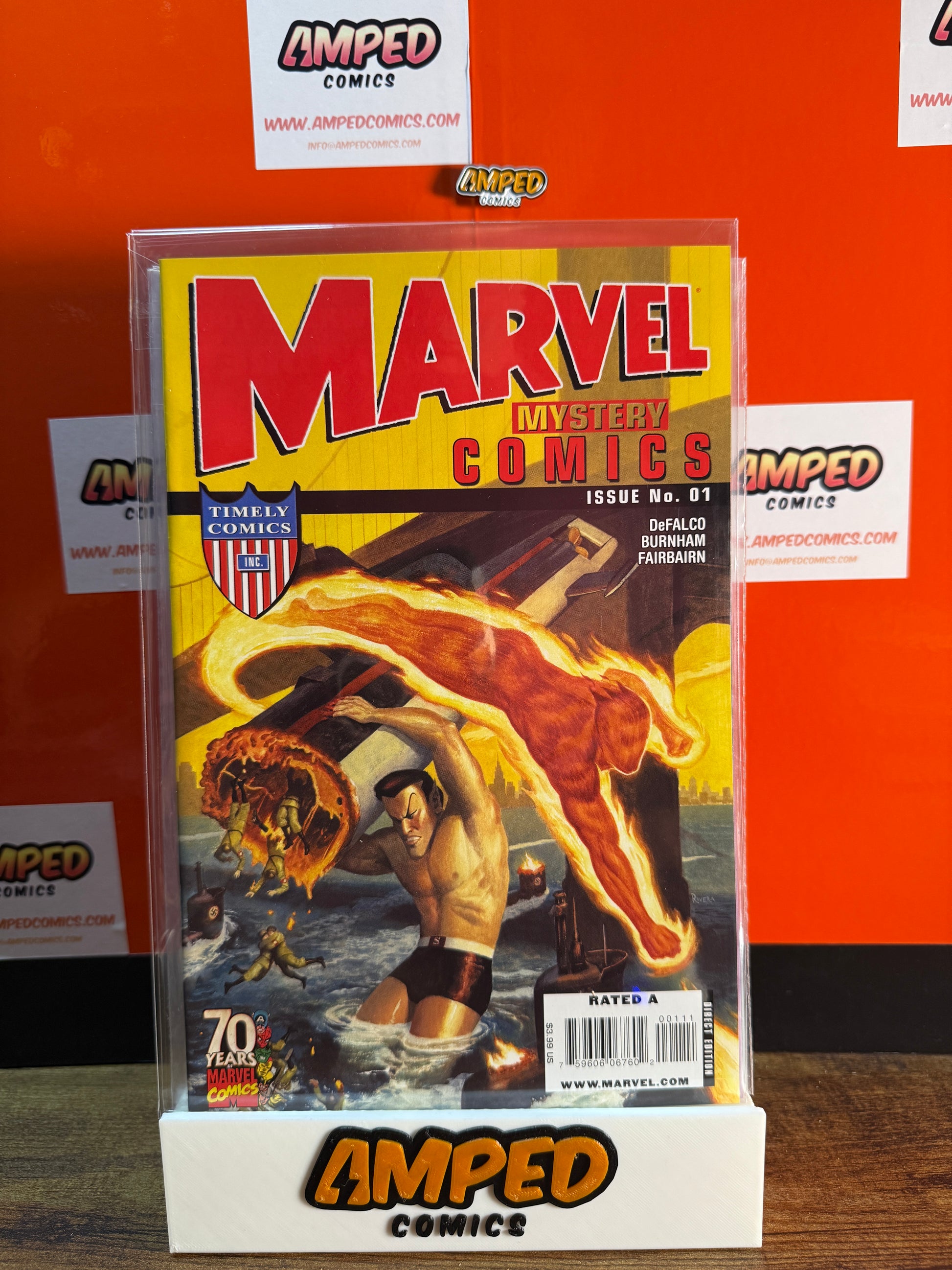 Marvel Mystery Comics 1 Timely Comics 70th Anniversary