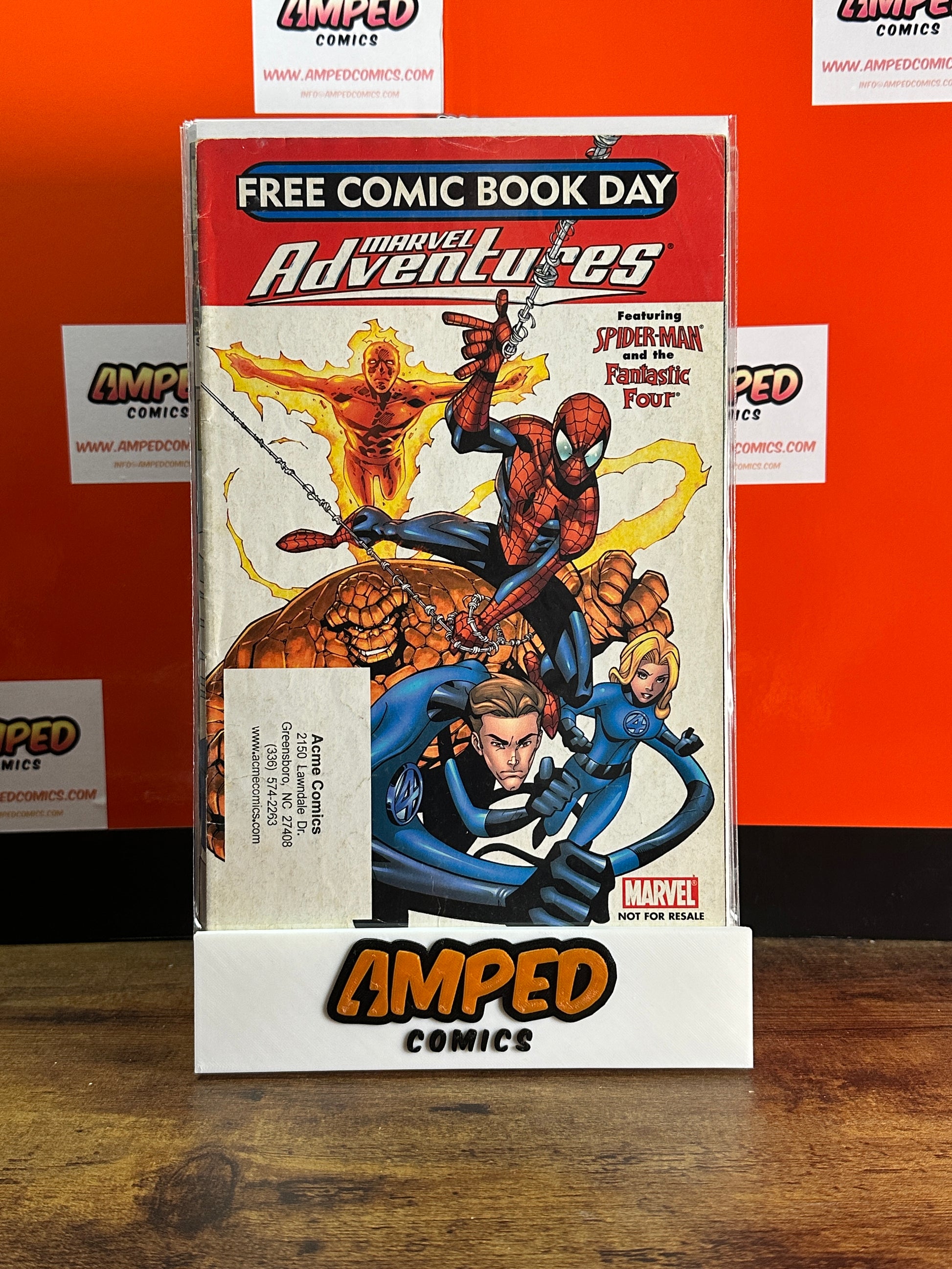 Marvel Adventures Free Comic Book Day Spider-Man Fantastic Four