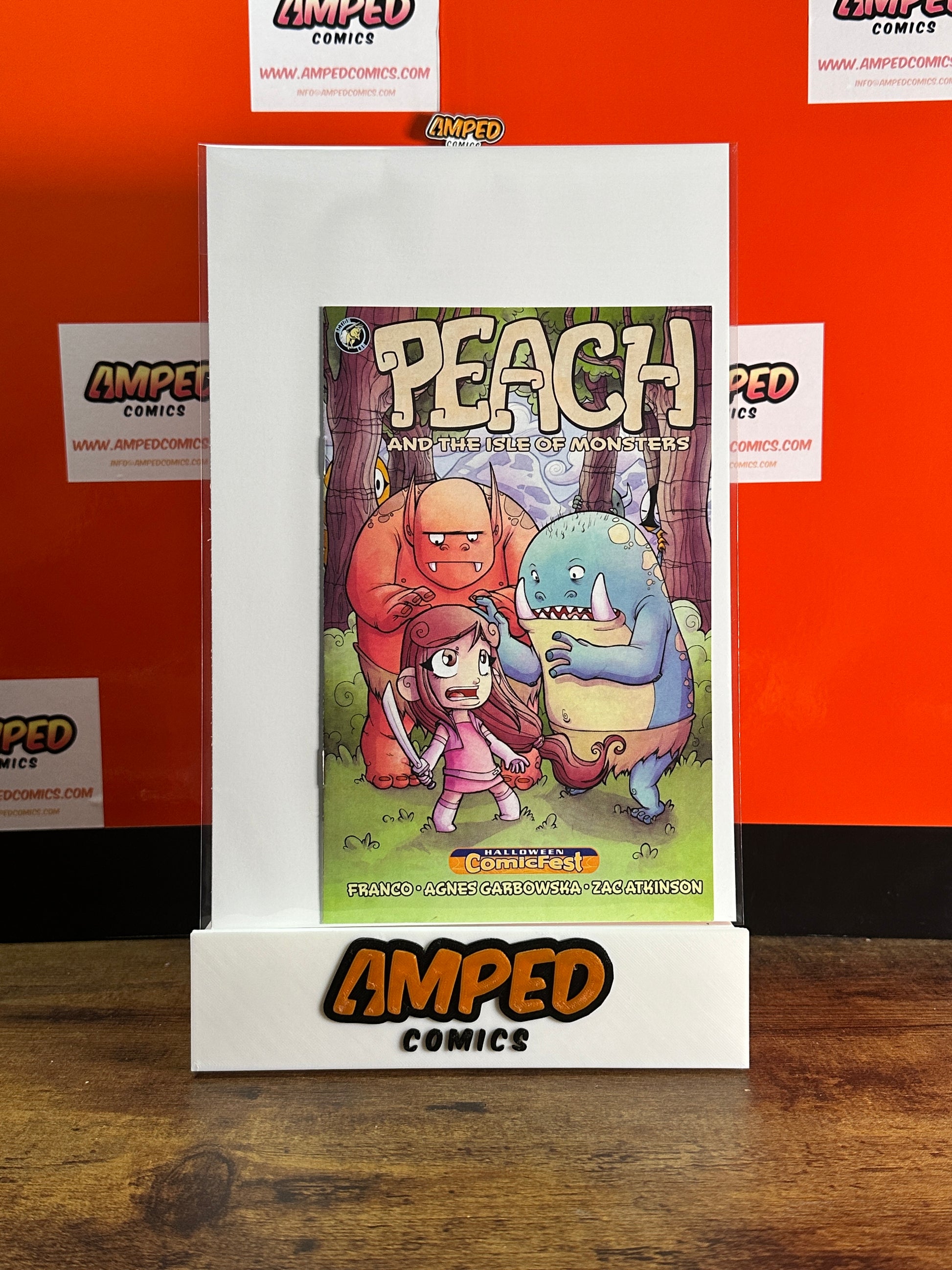 Peach and the Isle of Monsters Halloween ComicFest