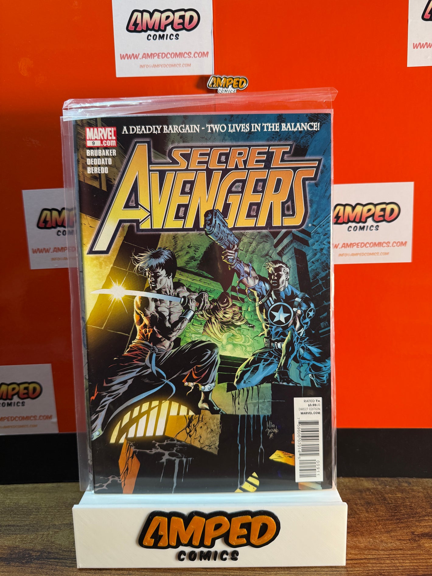 Secret Avengers 9 Marvel Comics 2011 Brubaker Deodato