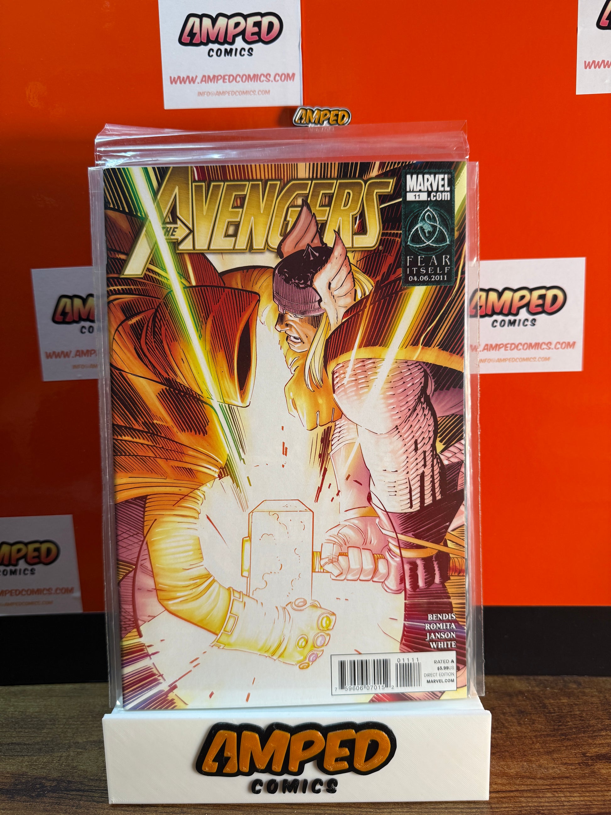 The Avengers 11 Marvel Comics Fear Itself 2011