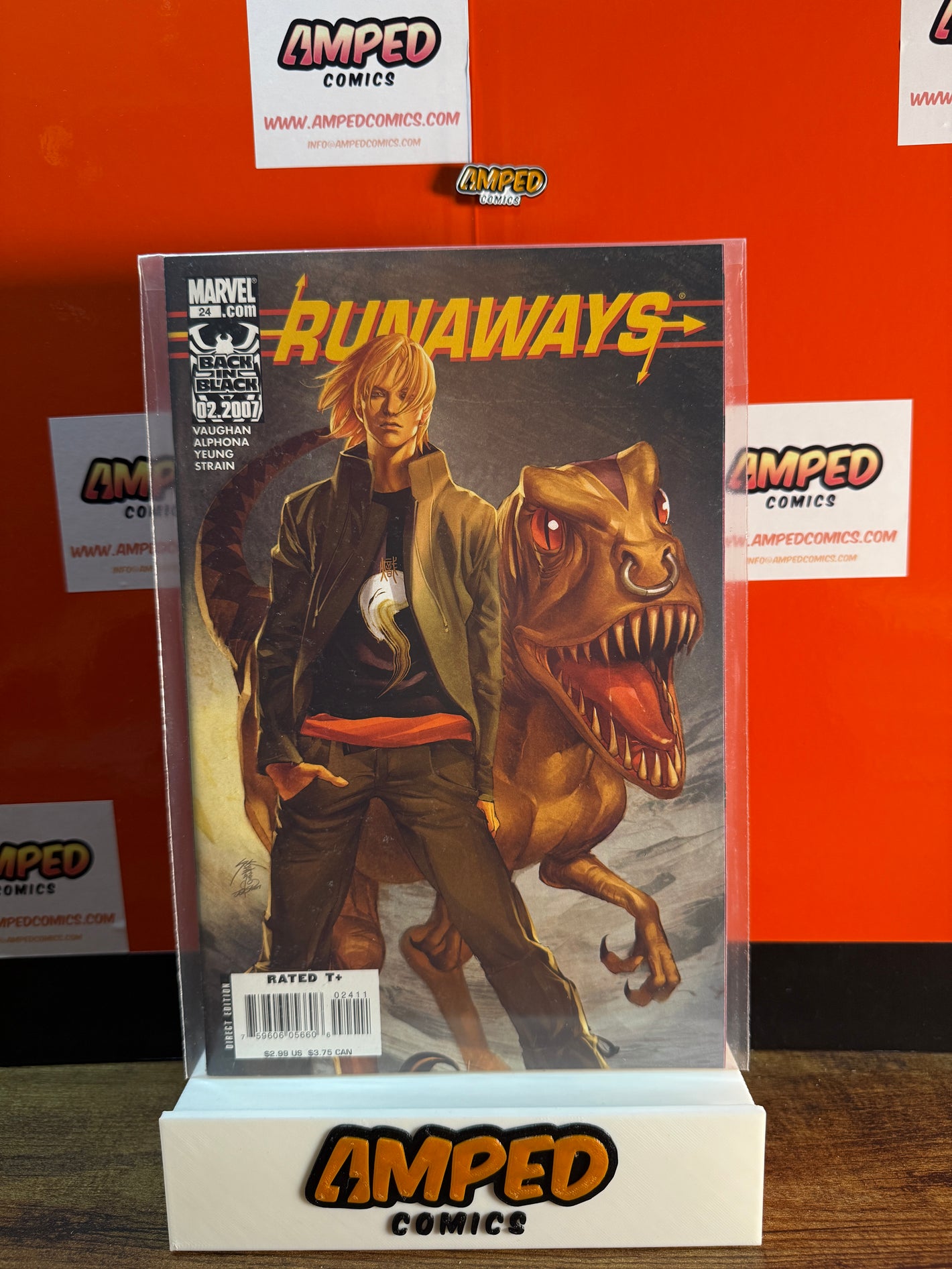 Runaways 24 (2007) Marvel Comics - Vaughan, Alphona, Yeung