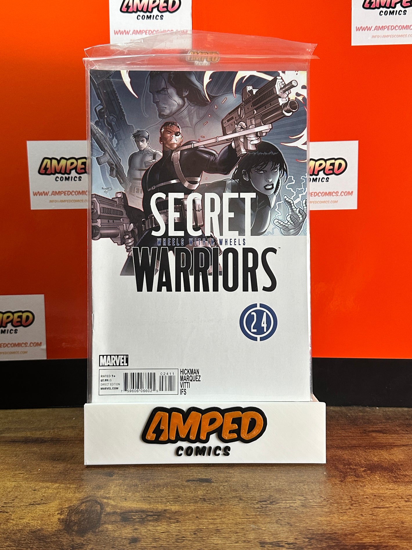 Secret Warriors 24 Marvel Comics Hickman Marquez Vitti