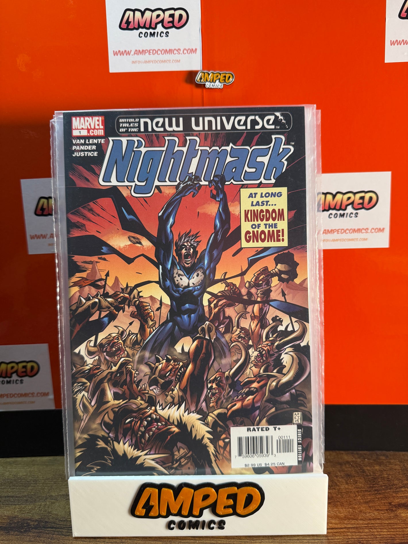 Nightmask 1 Marvel New Universe Van Lente Pander Justice