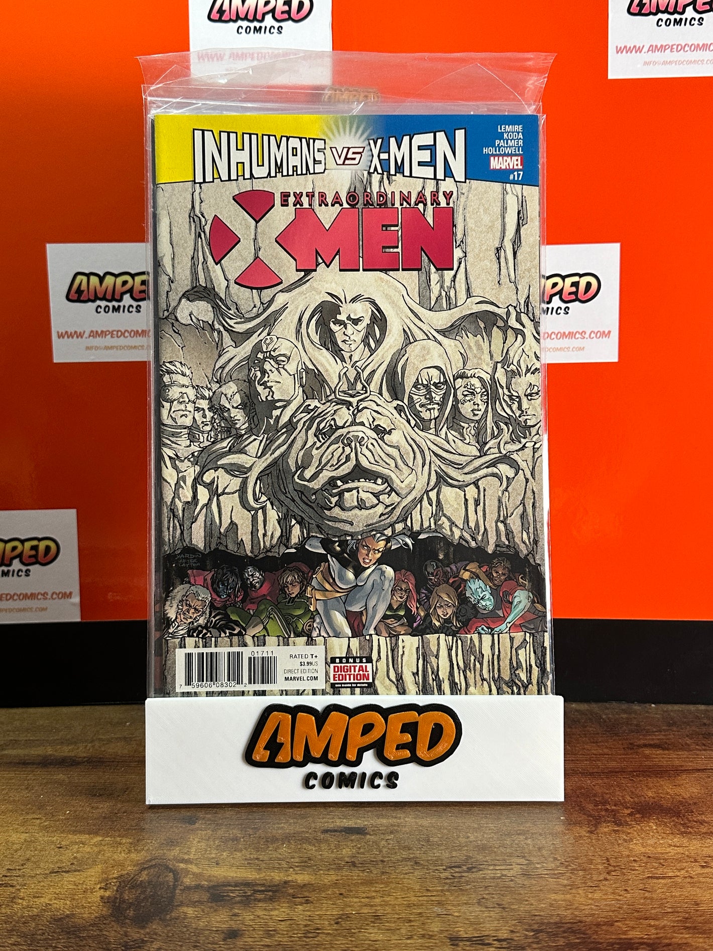 Extraordinary X-Men 17 Marvel 2017 Inhumans vs X-Men Tie-In