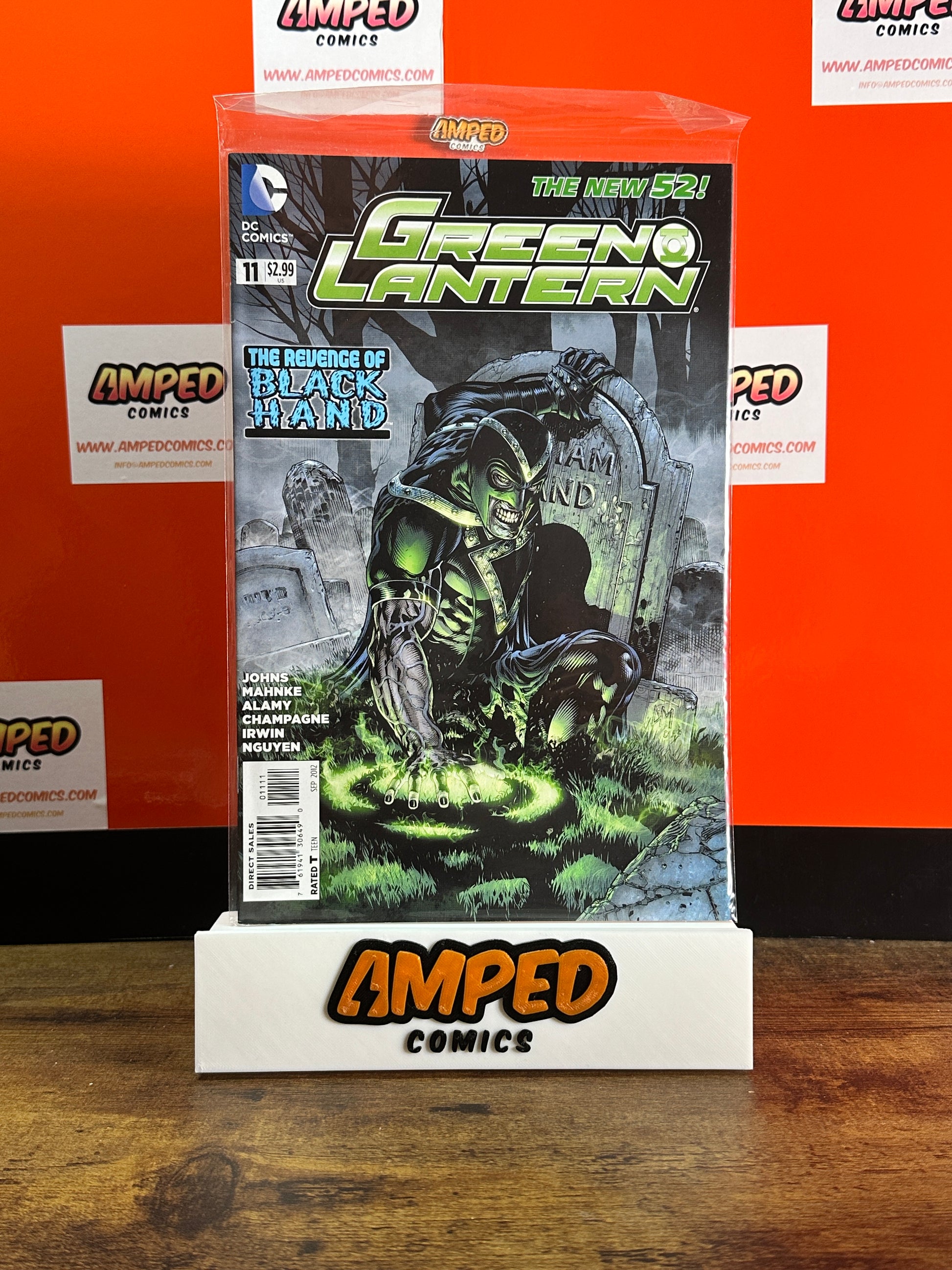 Green Lantern 11 The New 52 DC Comics 2012 Revenge of Black Hand