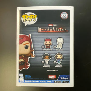 Funko Pop WandaVision Scarlet Witch 823 Marvel Exclusive