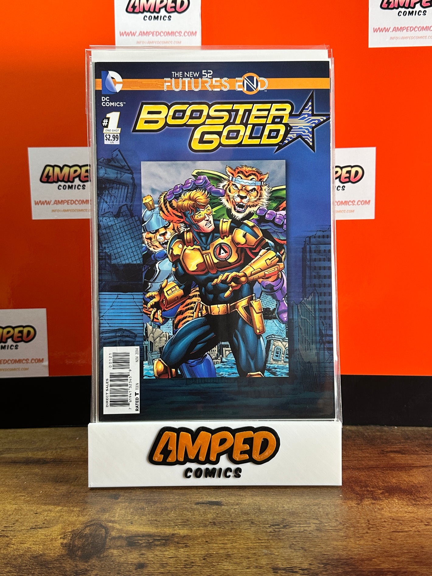 Booster Gold 1 The New 52 Futures End DC Comics 2014
