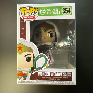 Funko Pop Heroes Wonder Woman 354 with String Light Lasso