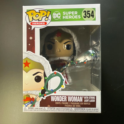 Funko Pop Heroes Wonder Woman 354 with String Light Lasso
