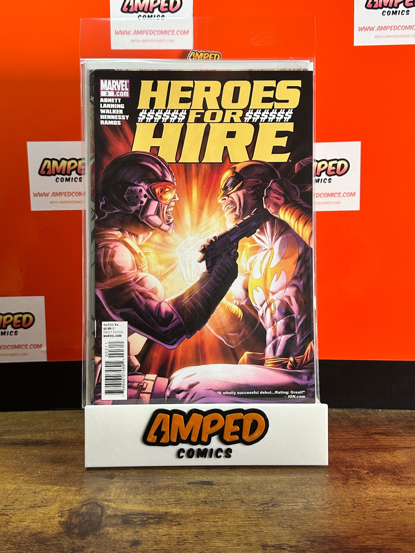 Heroes for Hire 3 Marvel Comics 2011