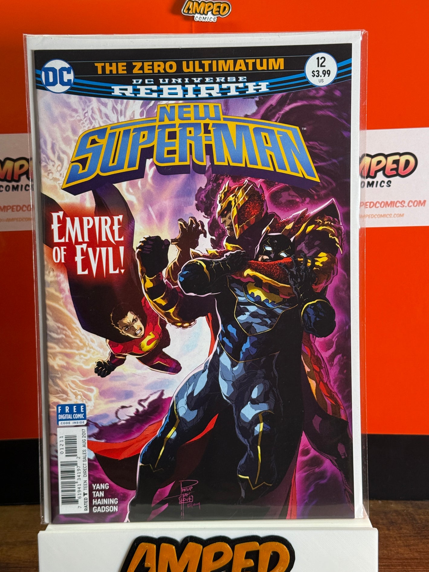 New Super-Man 12 DC Universe Rebirth 2017 Empire of Evil