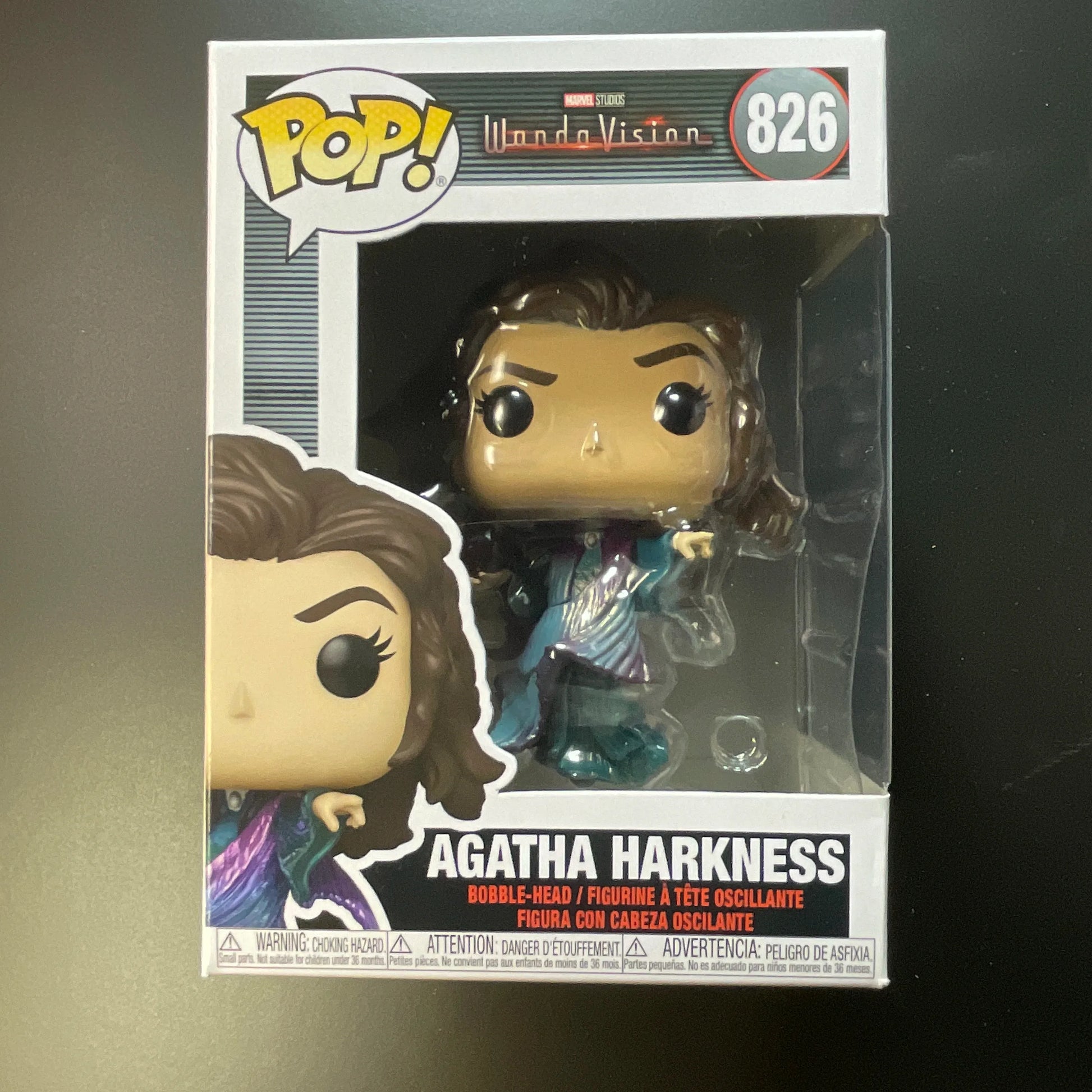 Funko Pop Marvel WandaVision Agatha Harkness 826 Bobblehead