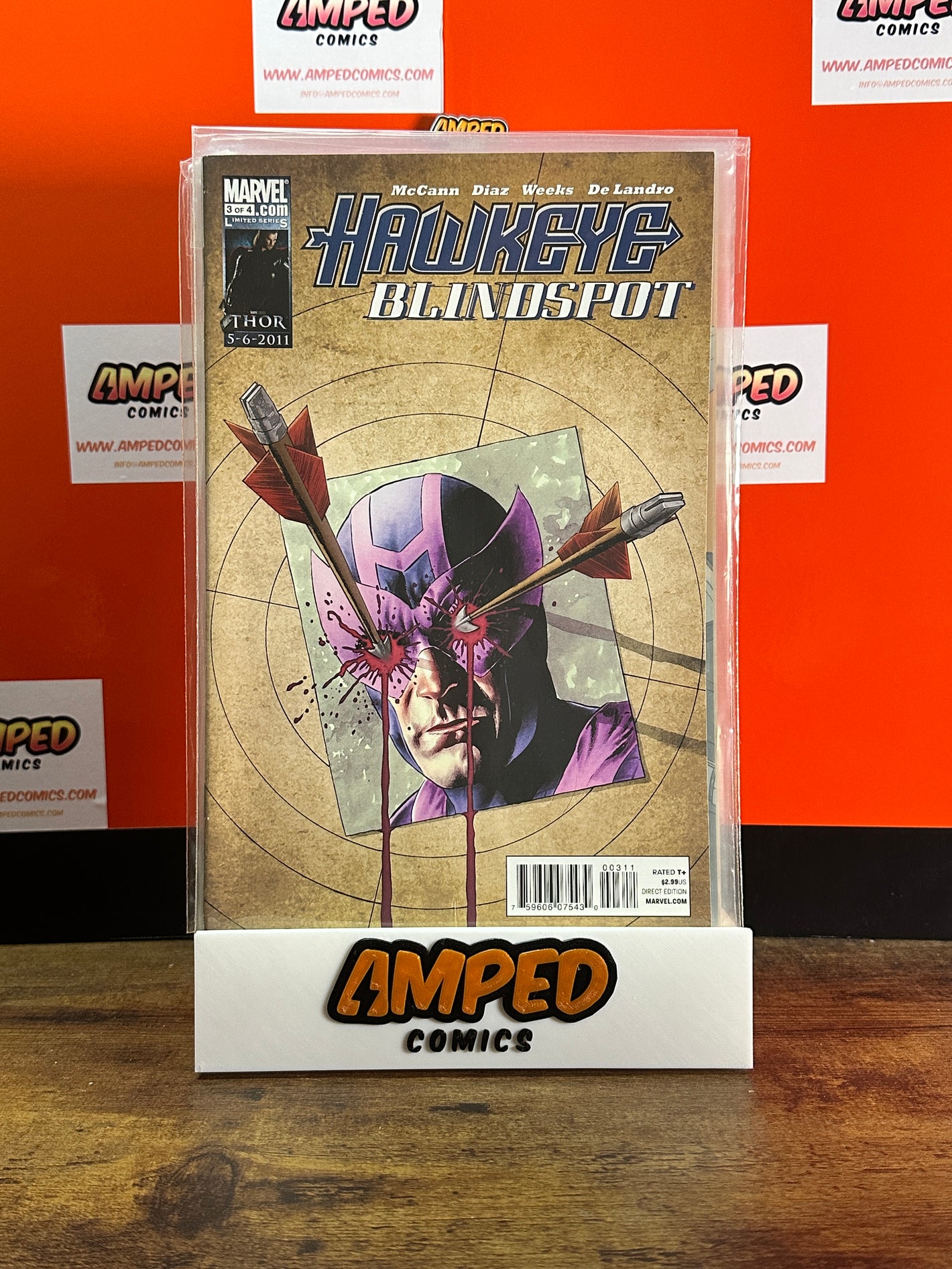 Hawkeye Blindspot 3 (2011) Marvel Comics