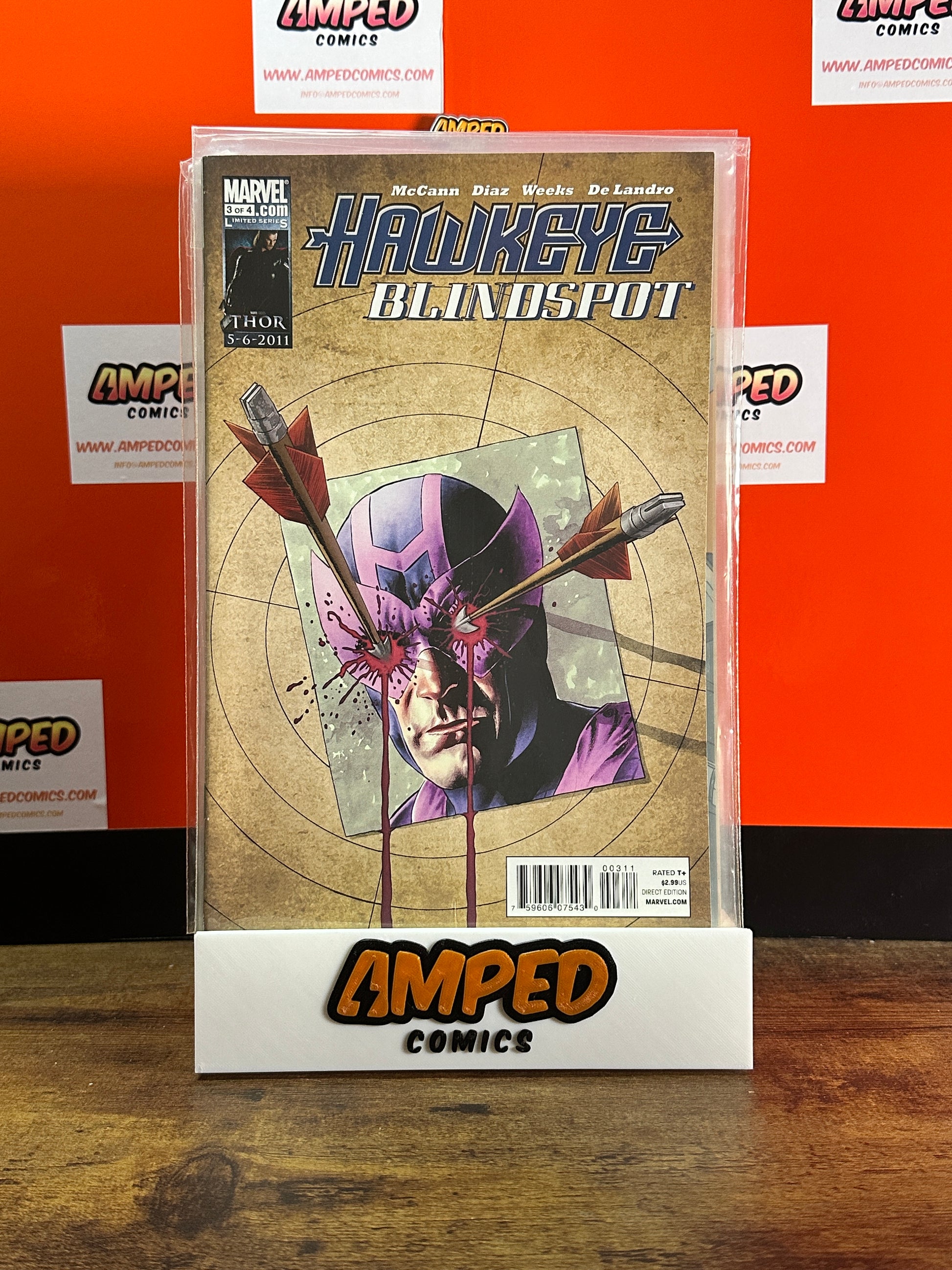 Hawkeye Blindspot 3 (2011) Marvel Comics
