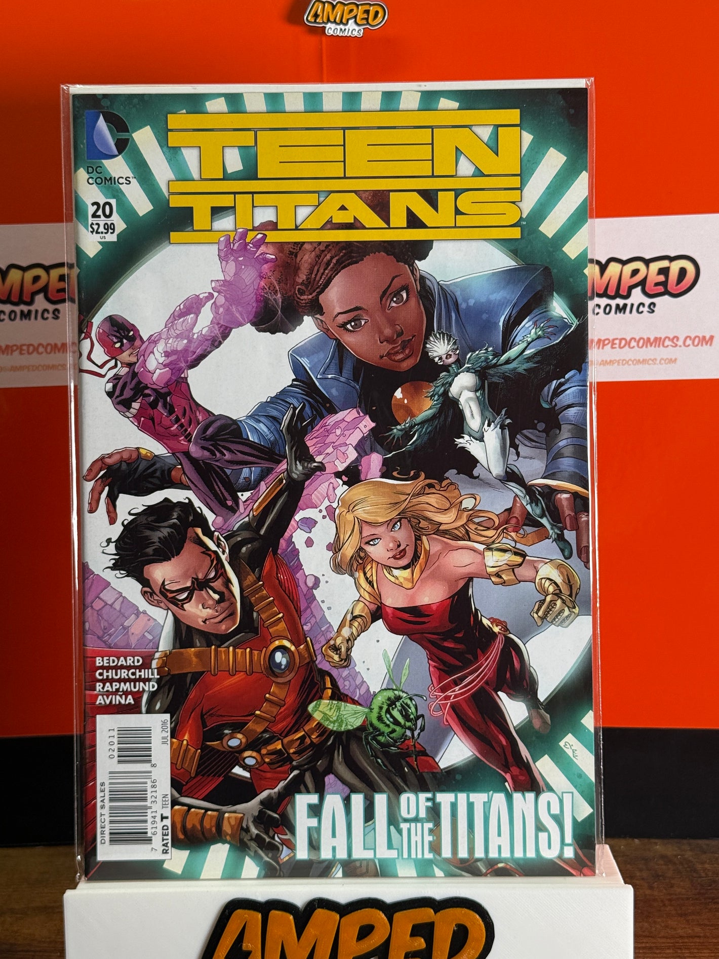 Teen Titans 20 DC Comics 2018 Fall of the Titans