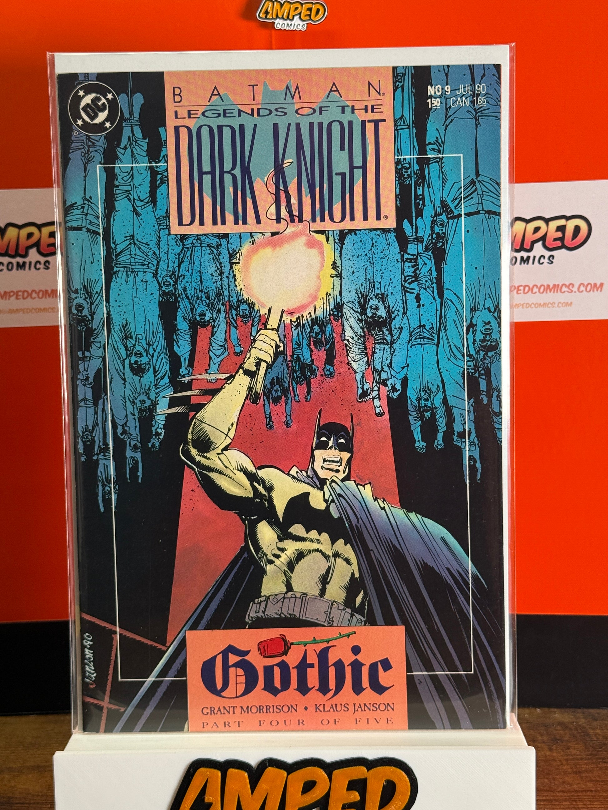 Batman Legends of the Dark Knight 9 DC Comics 1990 Gothic Part 4