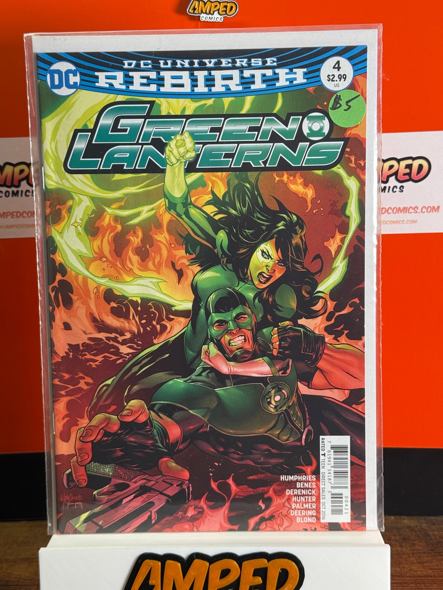 Green Lanterns 4 DC Universe Rebirth (2016) Sam Humphries