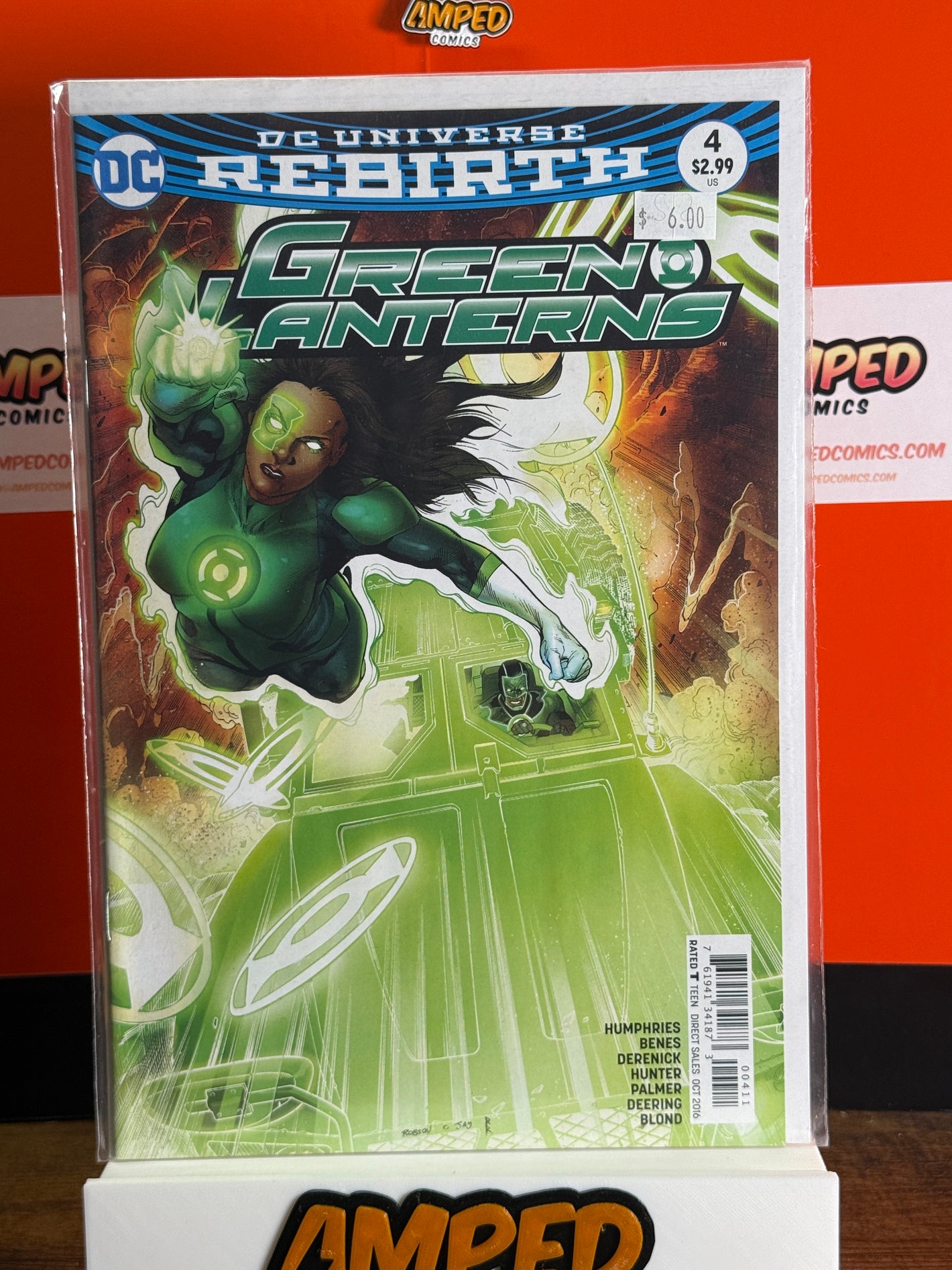 Green Lanterns 4 DC Universe Rebirth 2016