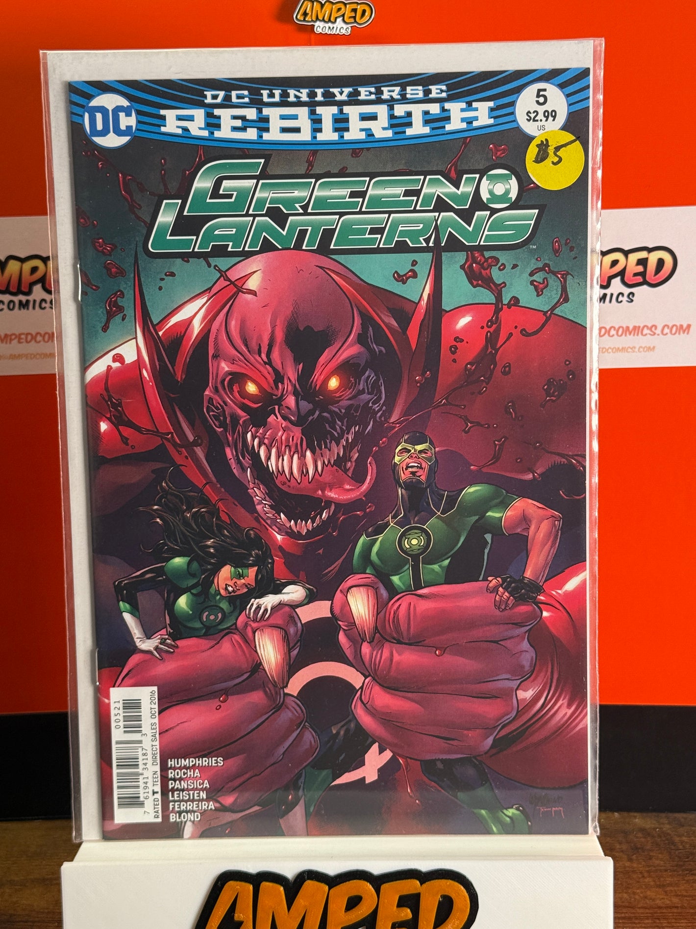 Green Lanterns 5 DC Universe Rebirth 2016