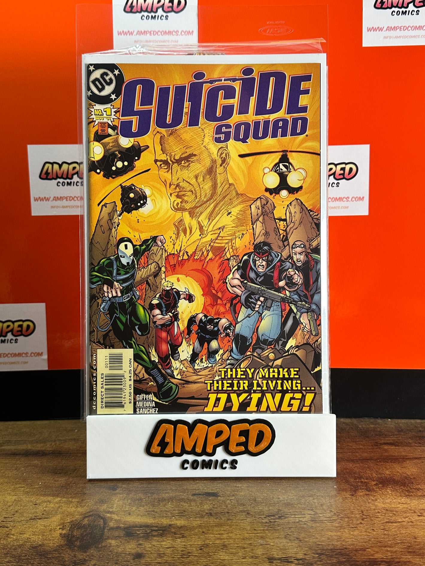 Suicide Squad 1 DC Comics 2001 Keith Giffen Cover