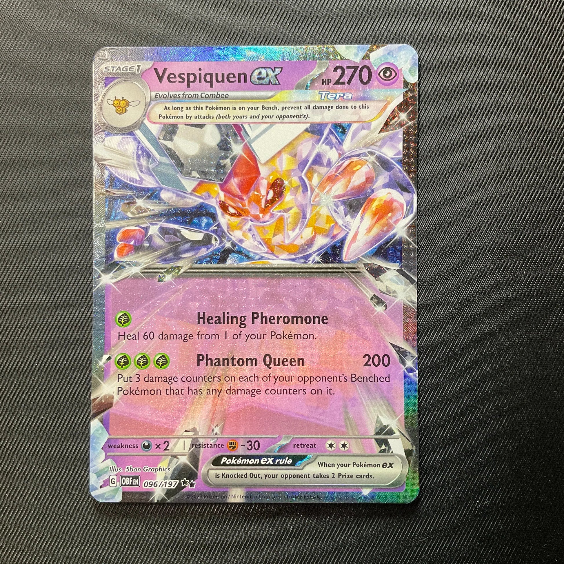 Vespiquen ex 006/197 Tera Pokemon Card - Scarlet Violet Paradox Rift