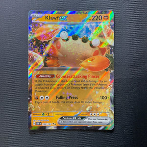 Klawf EX 120/197 Holo Rare - Scarlet Violet Obsidian Flames