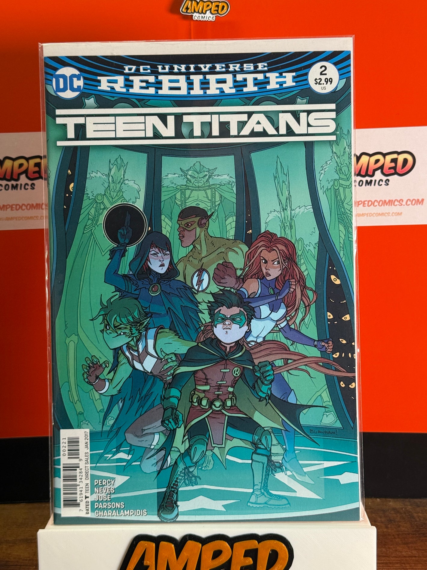 Teen Titans 2 DC Universe Rebirth (2017) - Percy Neves