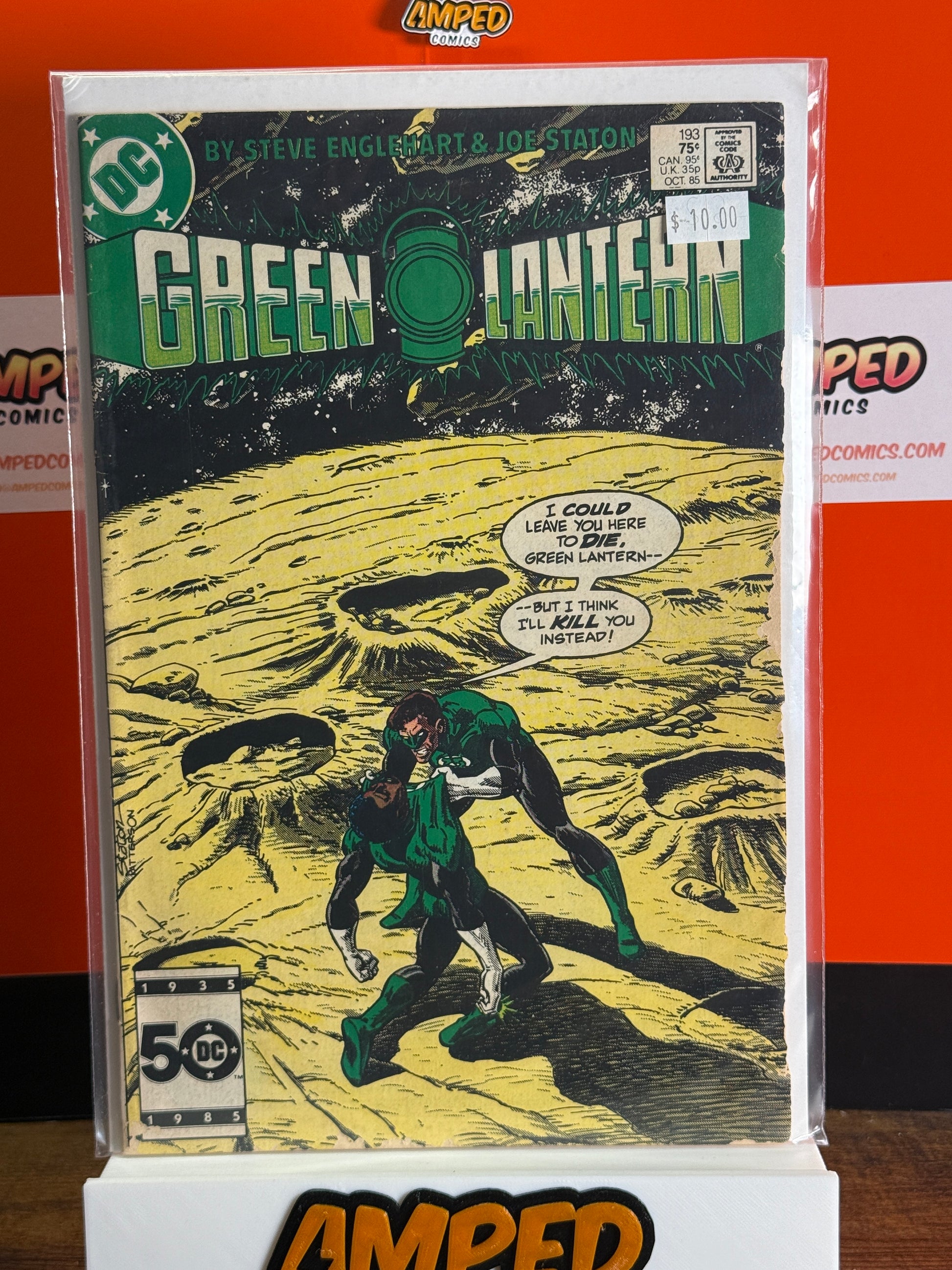 Green Lantern 193 (DC, October 1985) by Englehart Staton