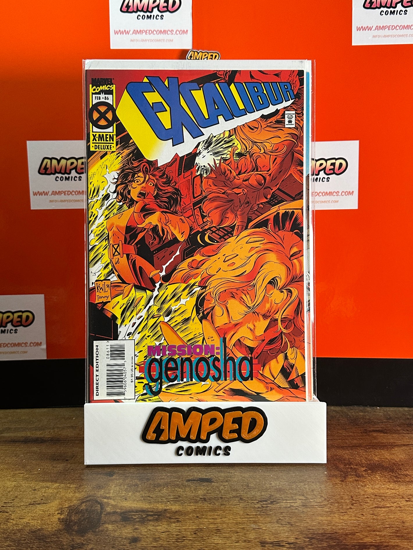Excalibur 86 Marvel Comics Feb 1995 Mission Genosha