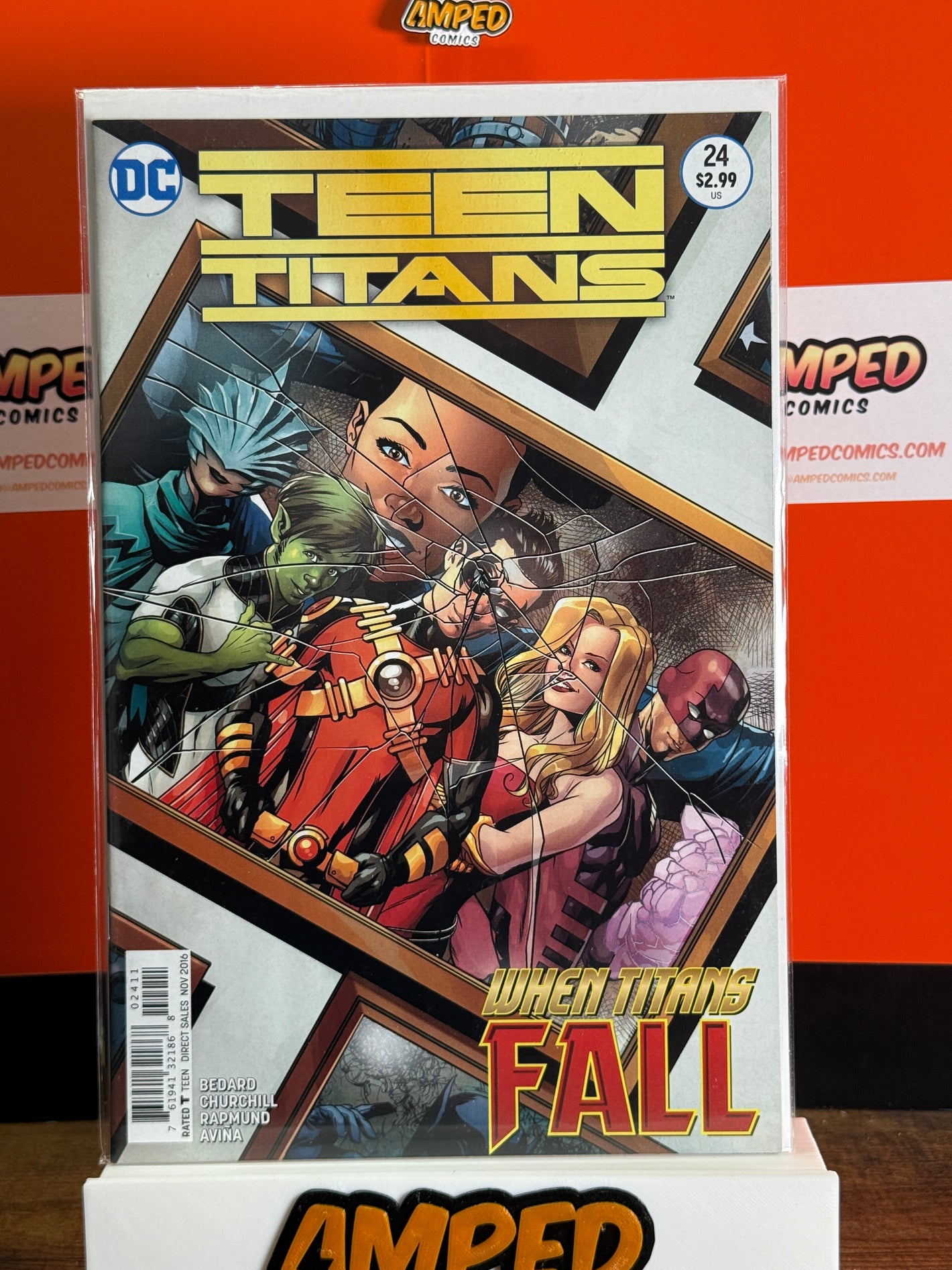 Teen Titans 24 DC Comics 2006 When Titans Fall