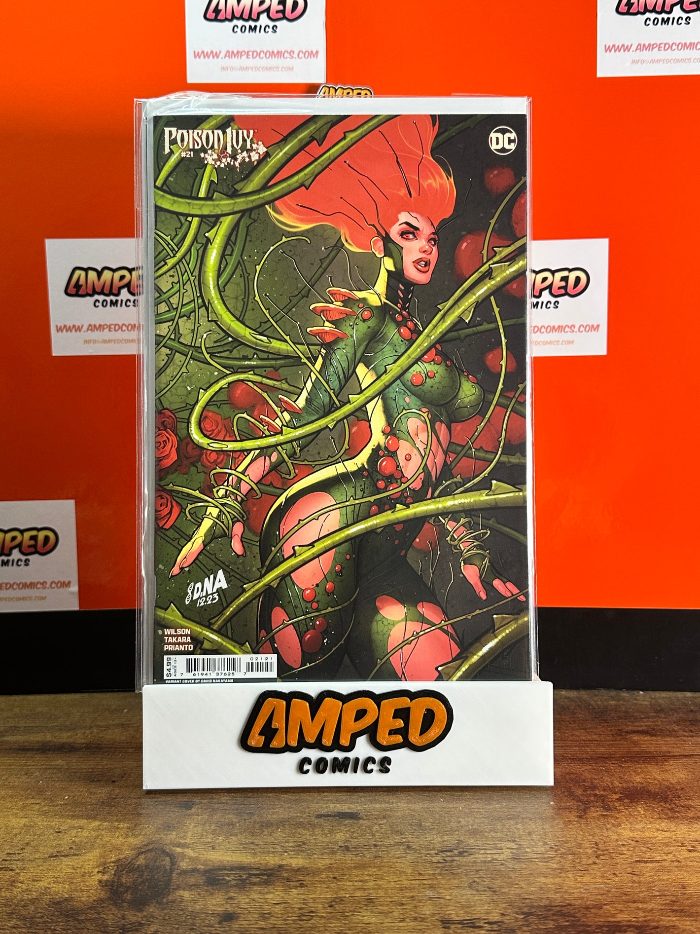 Poison Ivy 21 DC Comics 2023 Cover B Variant by David Nakayama