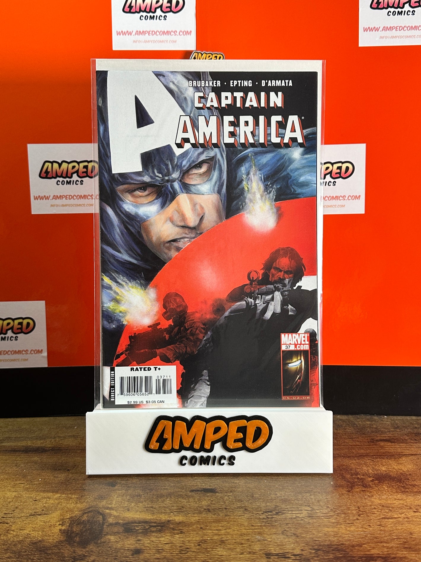 Captain America 37 Marvel Comics Brubaker Epting