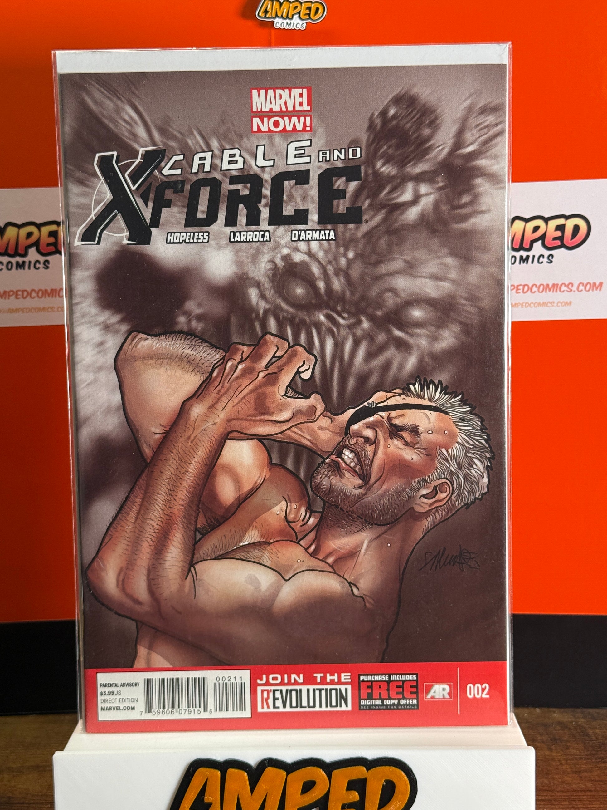 Cable and X-Force 2 Marvel Now 2013 Hopeless Larroca
