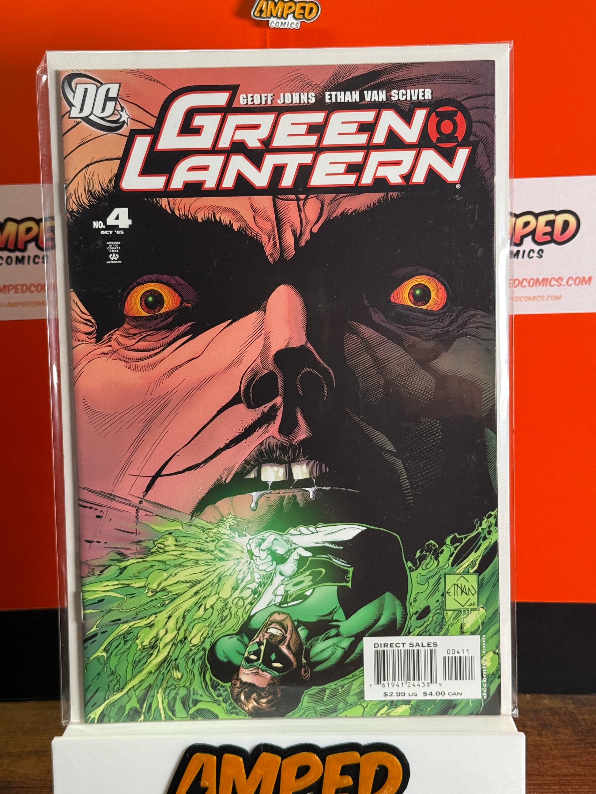 Green Lantern 4 (Oct 2005) DC Comics by Geoff Johns Ethan Van Sciver