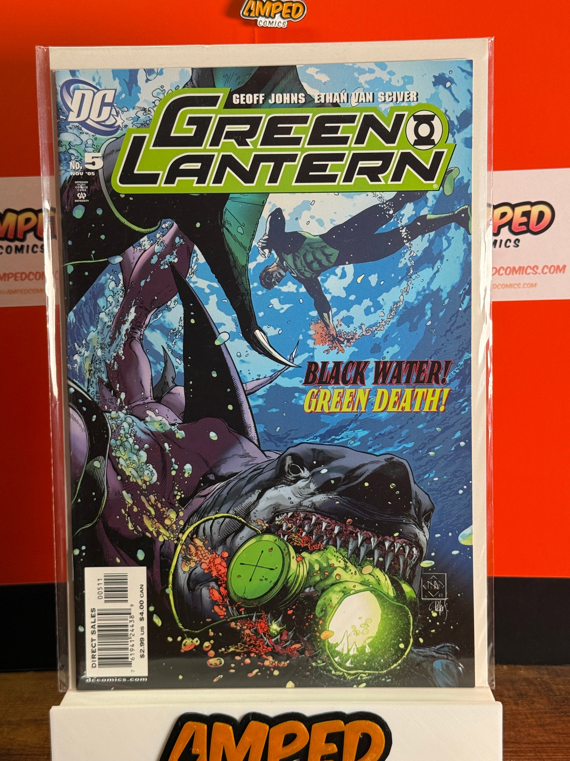 Green Lantern 5 (Nov 2005) DC Comics Geoff Johns Ethan Van Sciver