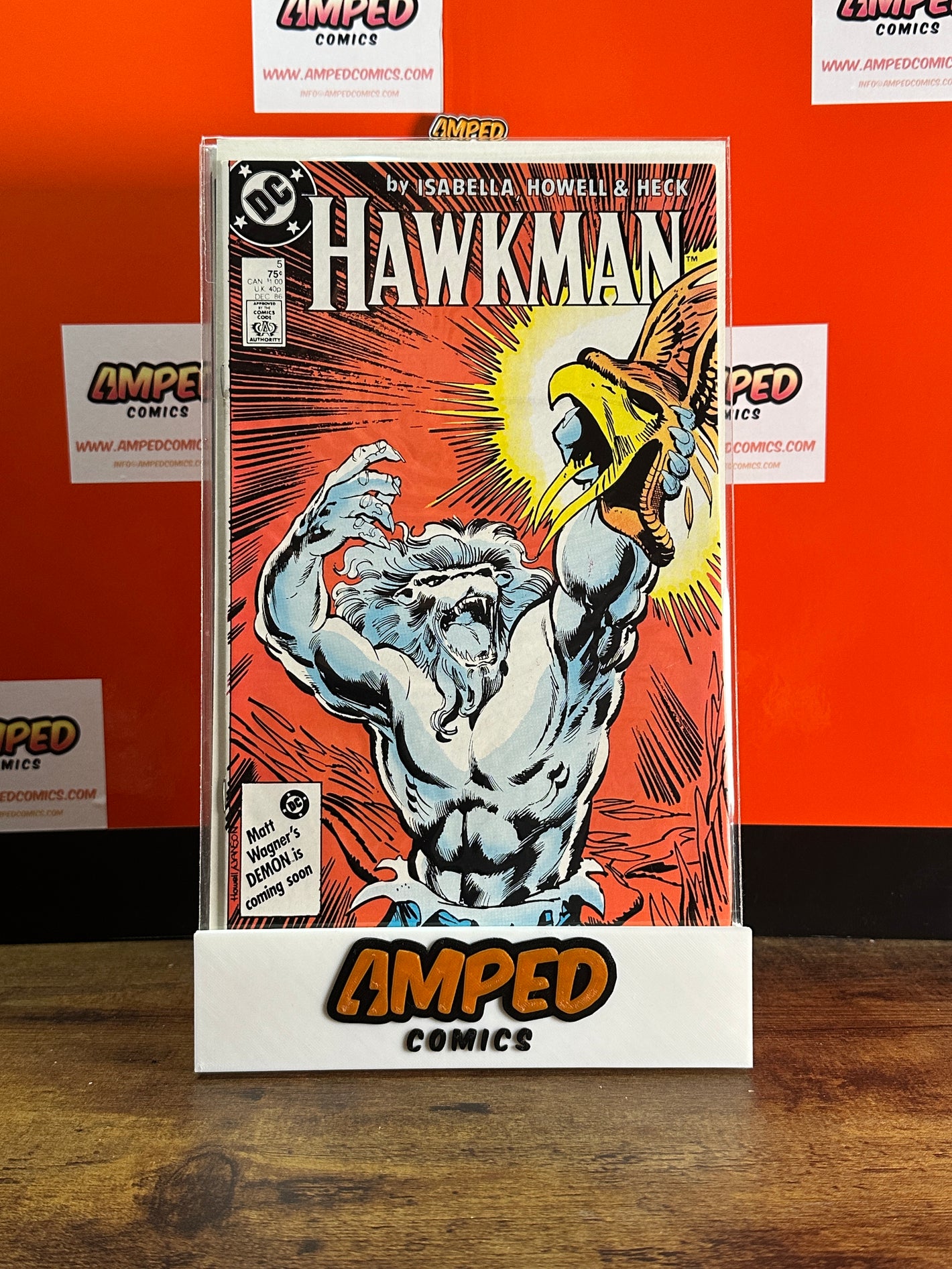 Hawkman 5 DC Comics 1986 by Isabella, Howell Heck