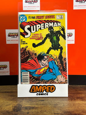 Superman 1 DC Comics January 1987 First Issue