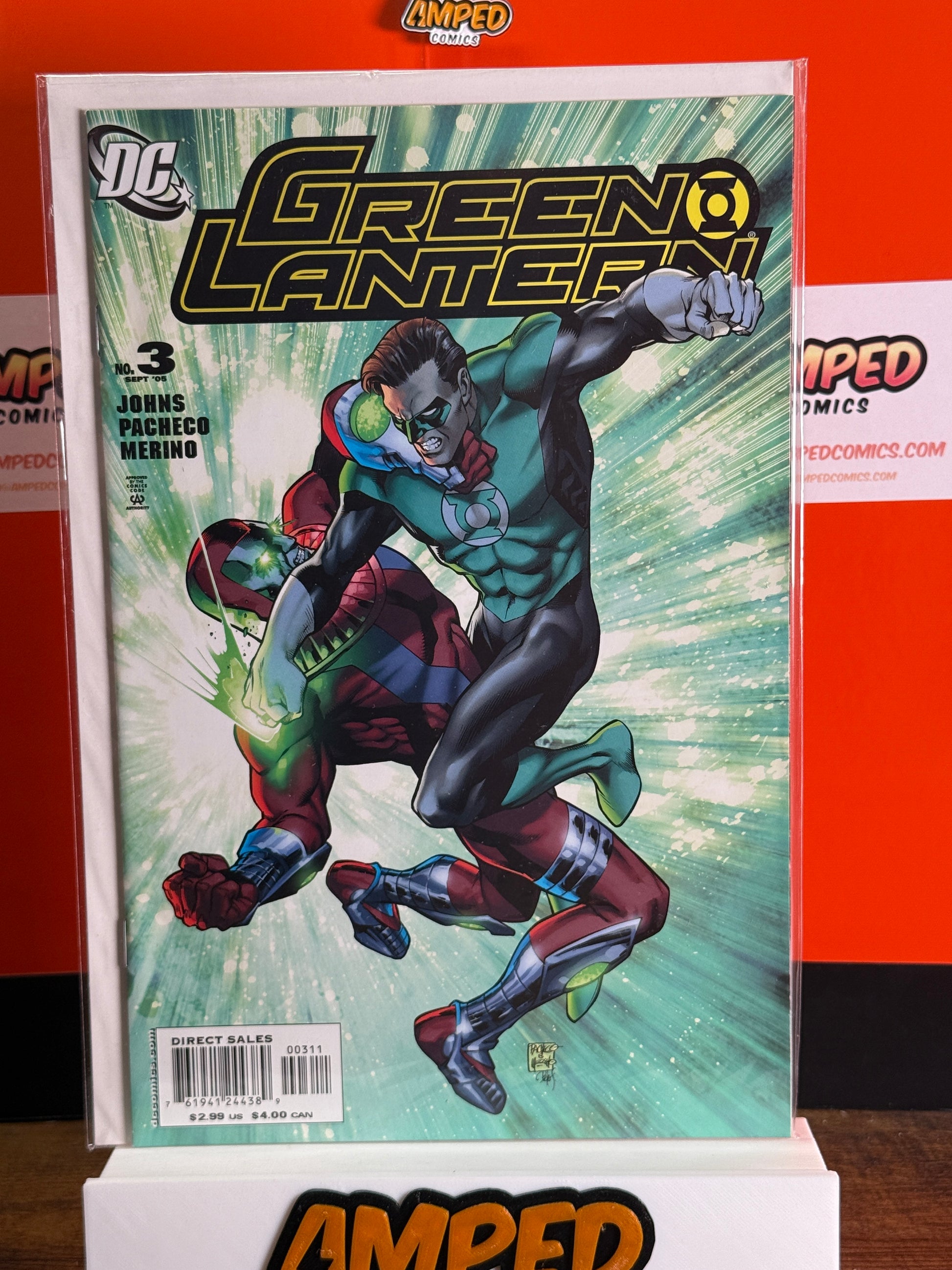 Green Lantern 3 DC Comics 2005 Geoff Johns Pacheco Cover
