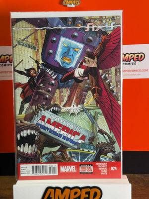 Captain America 24 Marvel March to Axis 2014